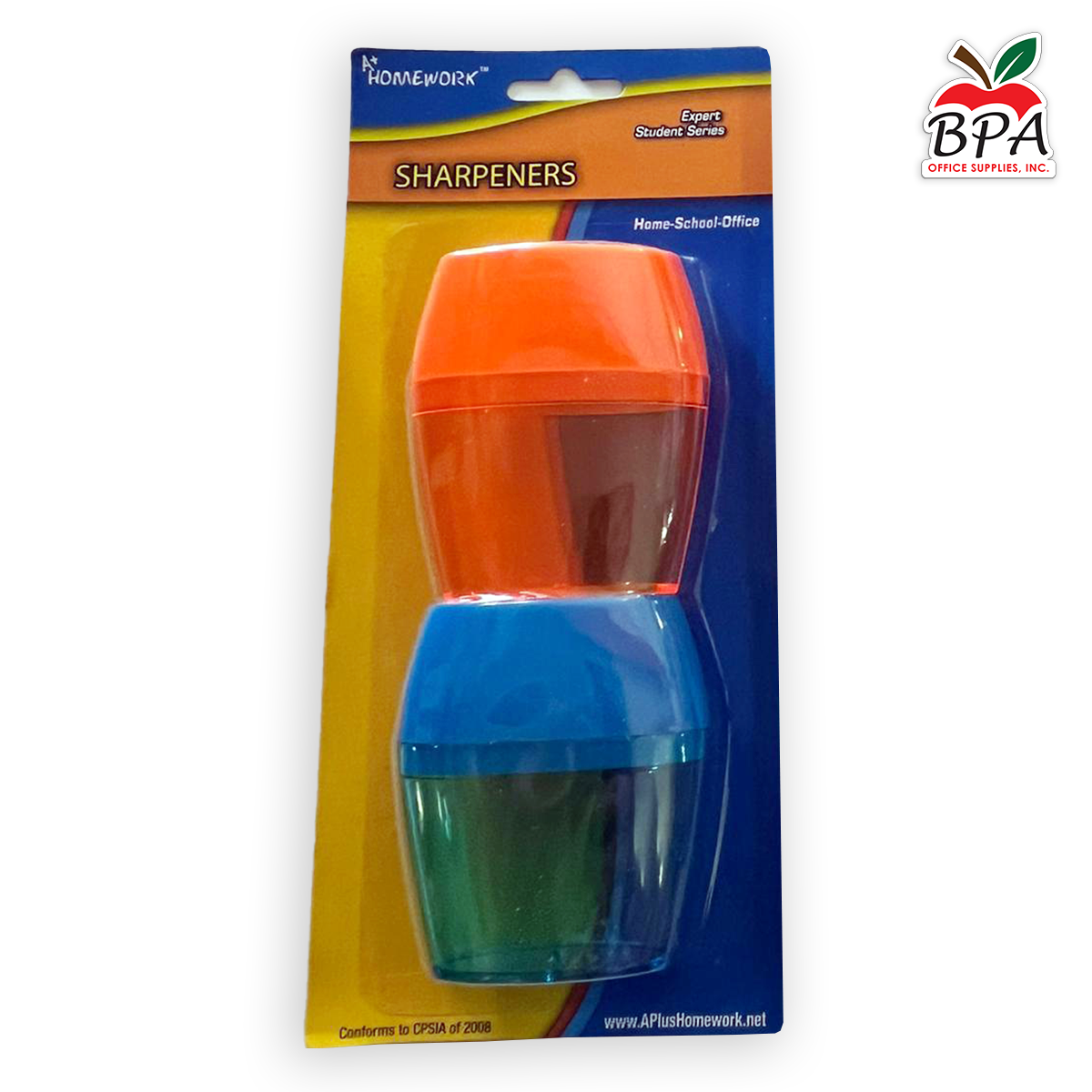 A Plus Homework • Sacapuntas en color neon (set de 2)